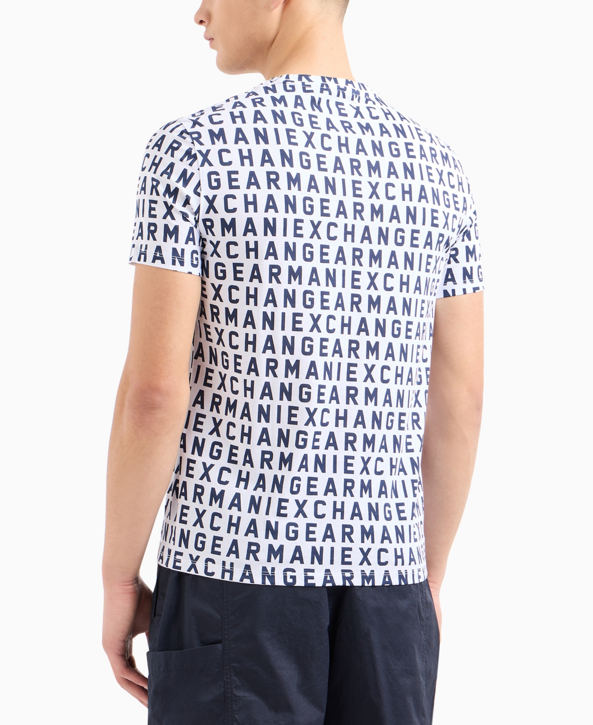 A|X Armani Exchange Men's Regular-Fit Logo Graphic T-Shirt