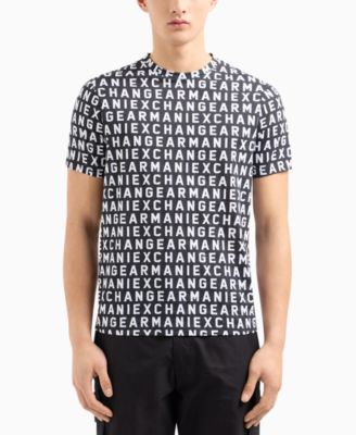 A|X Armani Exchange - Men's Regular-Fit Logo Graphic T-Shirt