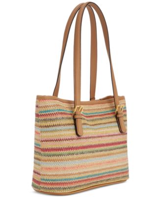 Classic Straw Tote, Exclusively at Macy's