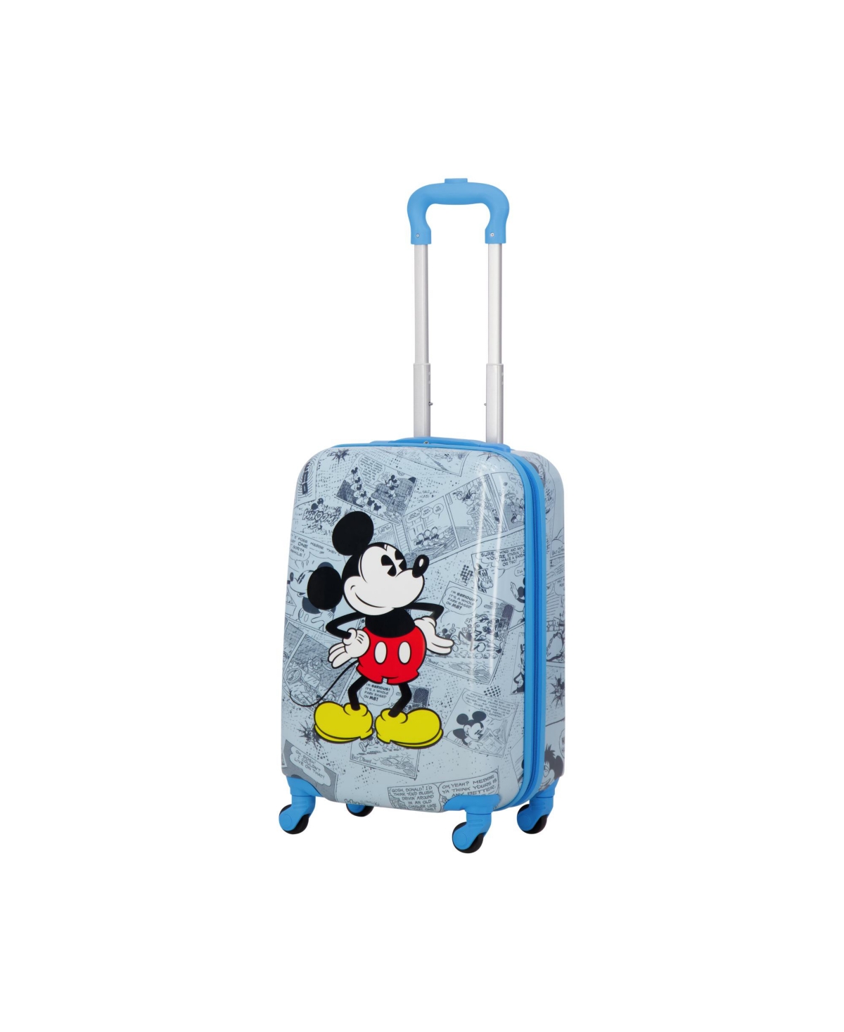 Ful Disney  Heritage Mikey Mouse Kids 21" Luggage In Blue