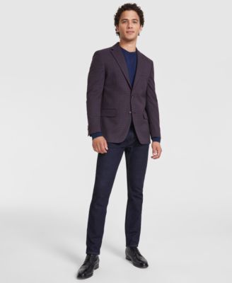 Tommy Hilfiger Men s Modern Fit Check Sport Coat Macy s