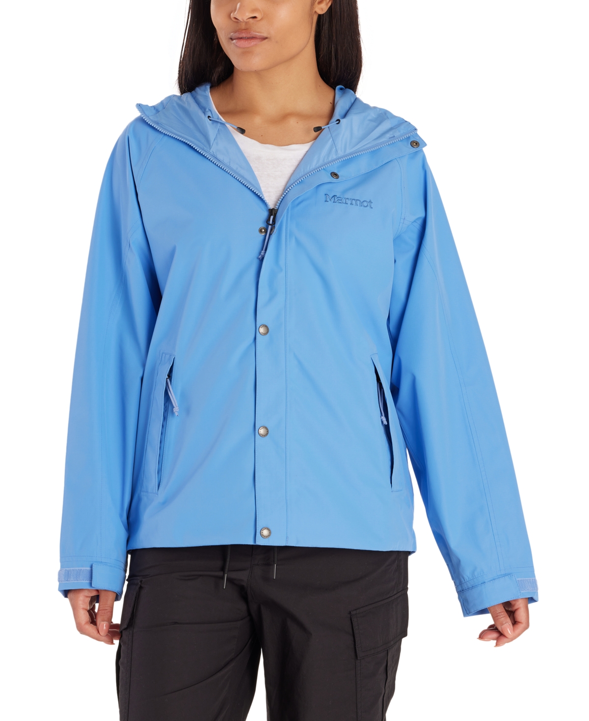 Women's Cascade Hooded Waterproof Jacket - Frosty Green/Clover
