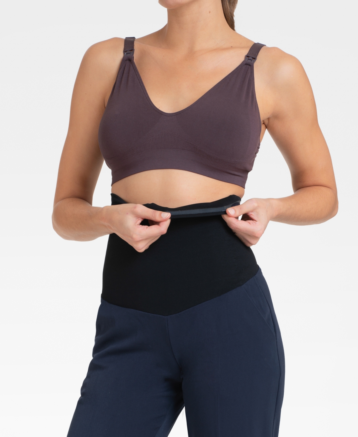 Seraphine Women's Tapered Post Maternity Shaping Pants