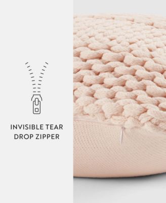 Cozy Chunky Knit Decorative Pillow, 20" x 20"