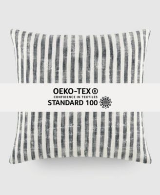 Yarn Dyed Thin Stripe Decorative Pillow, 20" x 20"