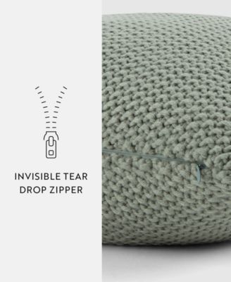 Stitch Knit Decorative Pillow, 20" x 20"