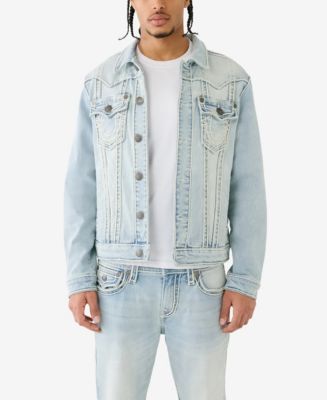 True Religion Men's Jimmy Rope Stitch Jacket - Macy's