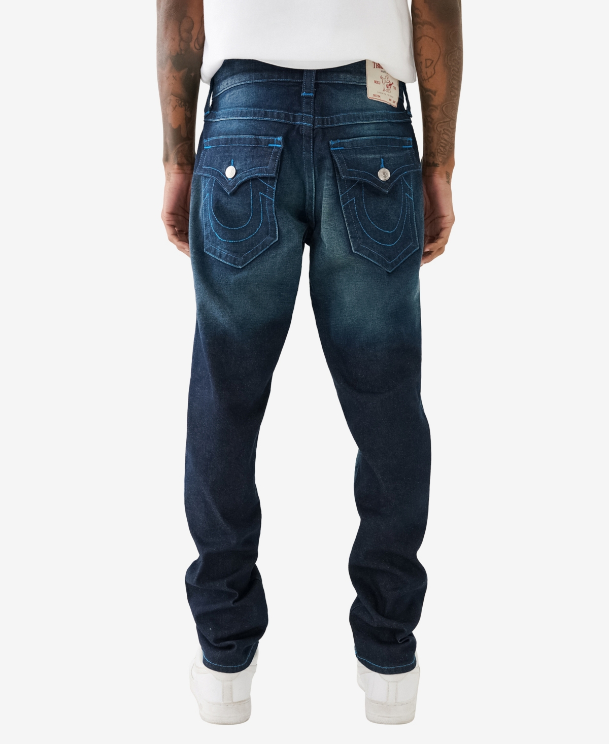 Men's Rocco Flap Pockets Skinny Jeans - Diver Dark Wash