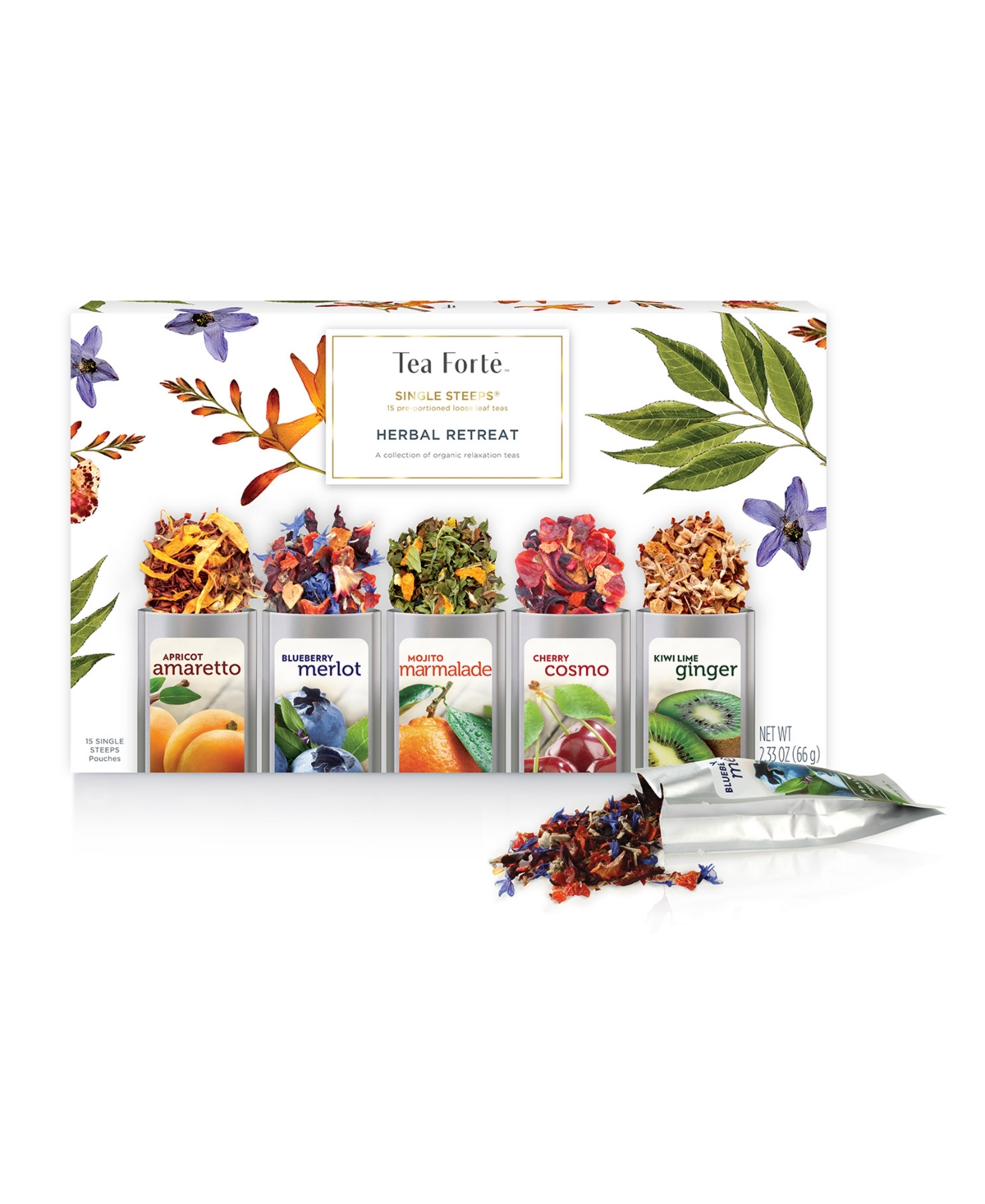 Tea Forte Herbal Retreat Tea Bundle, 3 Piece In No Color