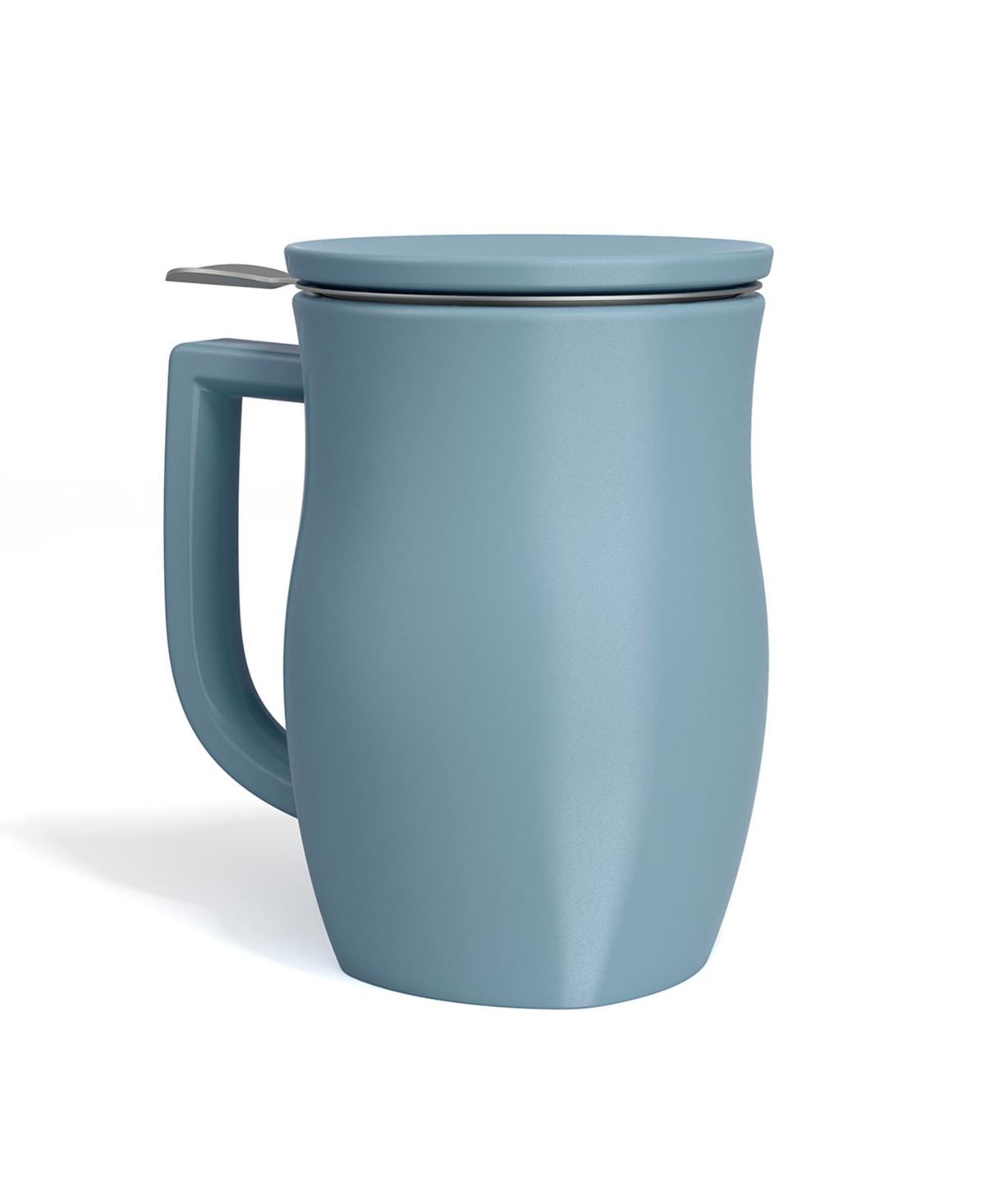 Tea Forte Fiore Stone Blue Teaware And Single Steeps Tea Bundle, 4 Piece In No Color