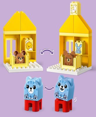 DUPLO My First Daily Routines- Eating Bedtime Toy 10414, 28 Pieces