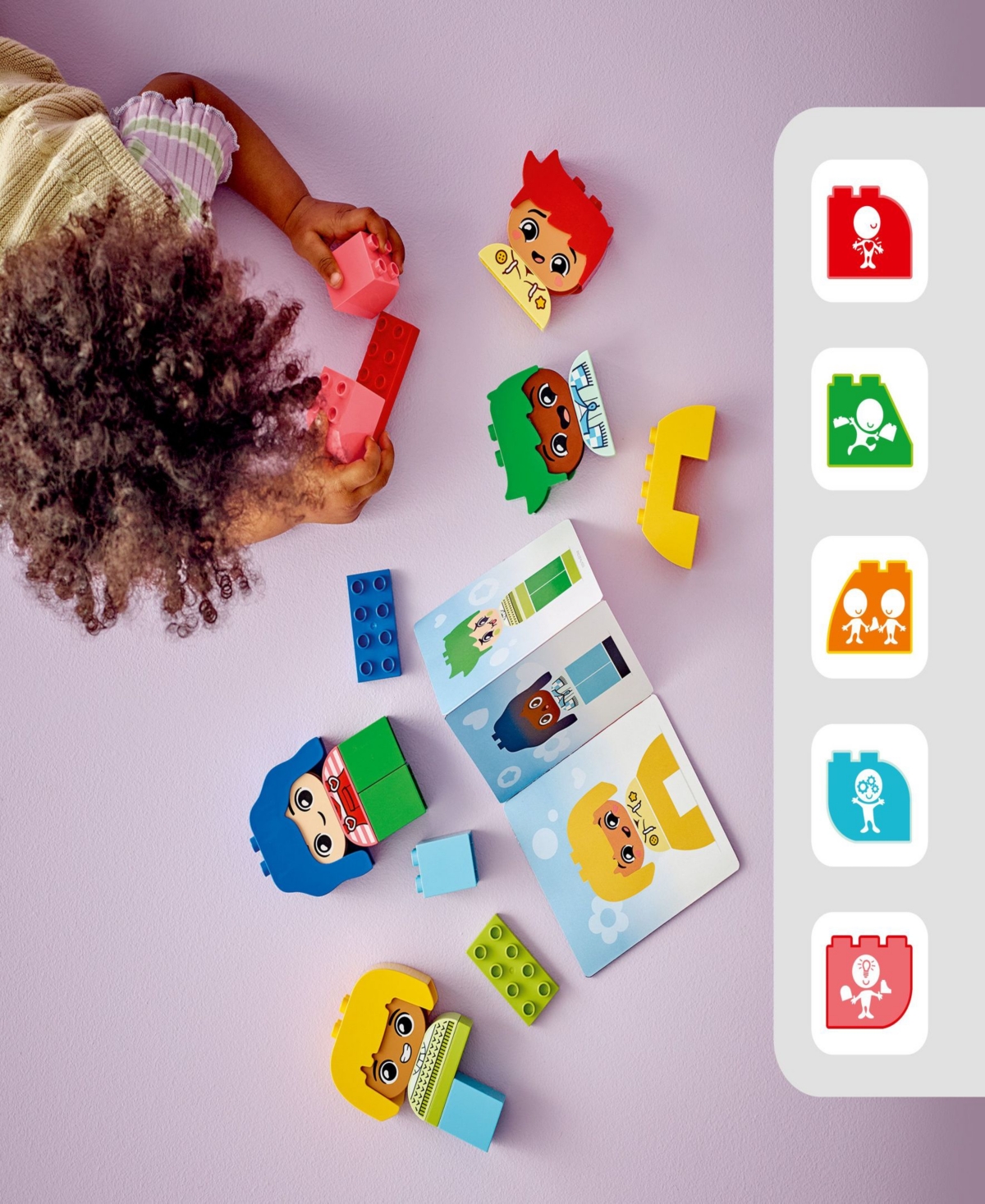 Lego Duplo My First Big Feelings Emotions Interactive Toy 10415, 23 Pieces In Multicolor