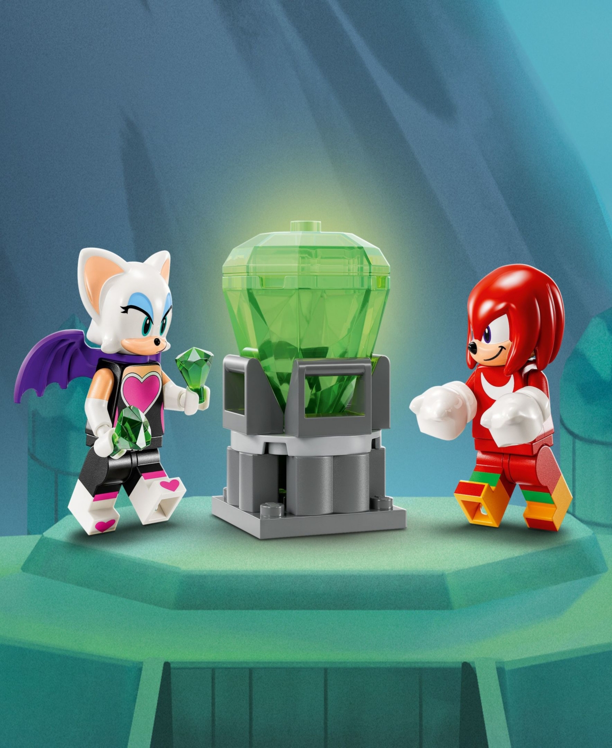 Lego Sonic The Hedgehog Knuckles' Guardian Mech Building Toy Set 76996, 276 Pieces In Multicolor