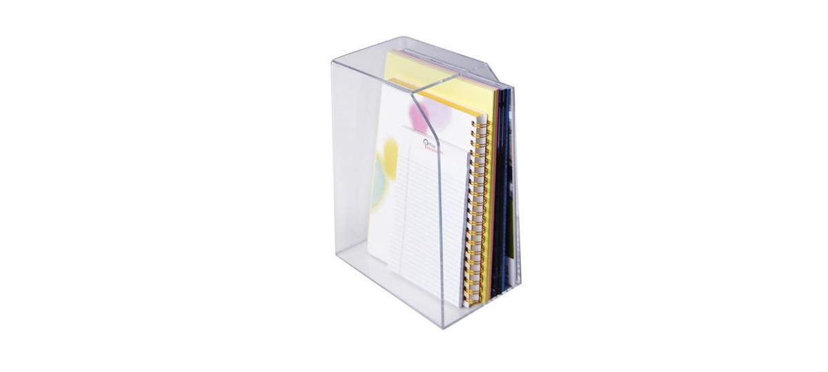 Acrylic Desktop Magazine and File Holder, Gift Shop