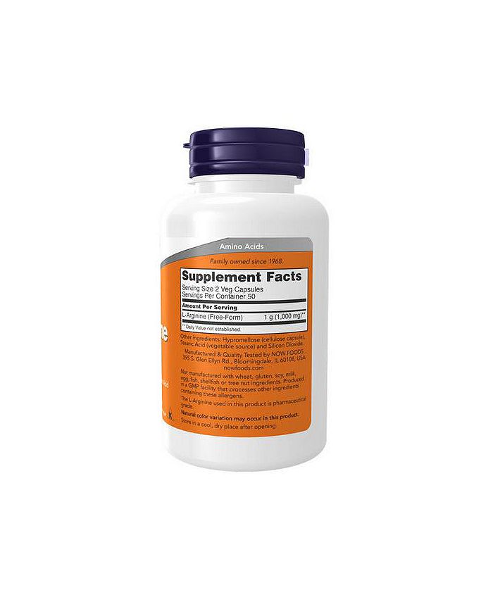 Now Foods L Arginine 500 Mg 100 Caps Macys 6527