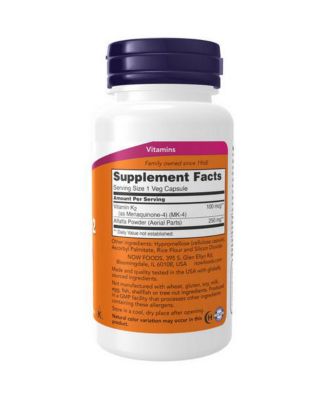 Vitamin K-2, 100 mcg, 100 Vcaps