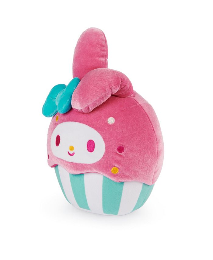Peluche GUND Sanrio My Melody Cupcake - 8 Pulgadas - Rosa Y Blanco - Para Niños Desde 1 Año