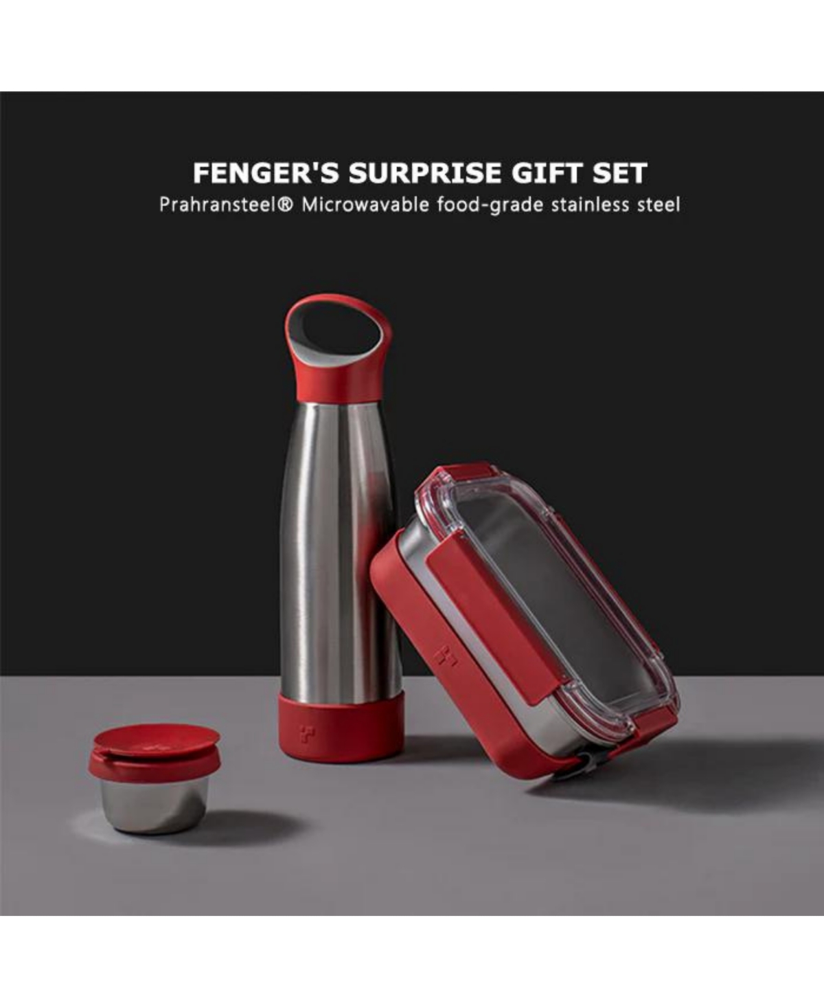 Shop Fenger Holiday Gift Set In Cherry Red