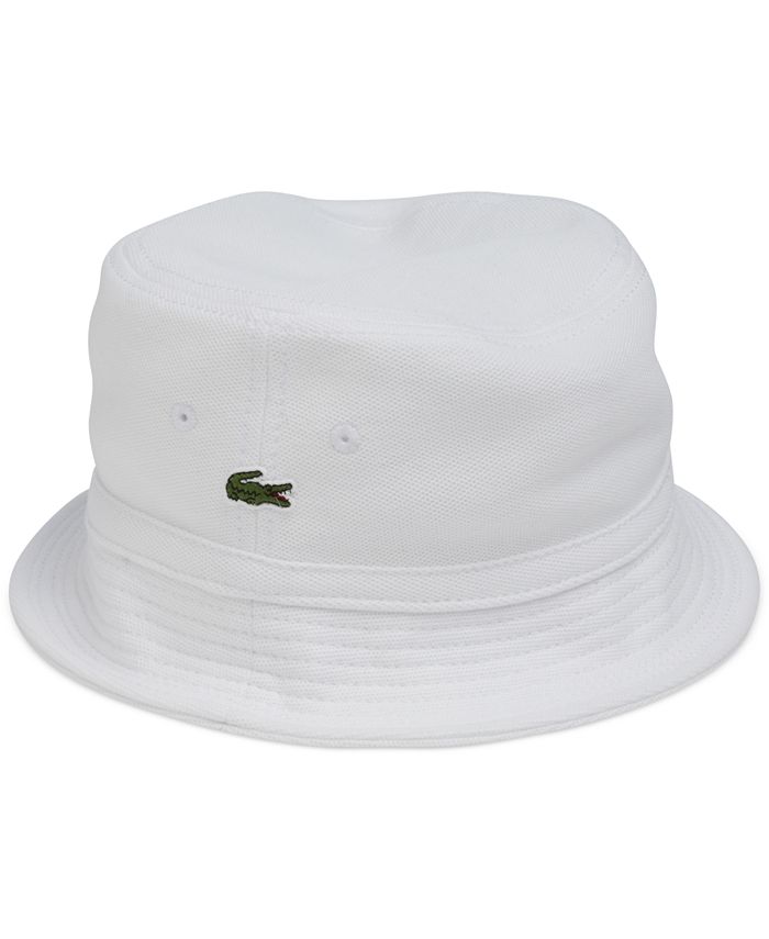 Manager Parat pust Lacoste Pique Bucket Hat - Macy's