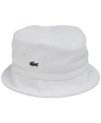 Manager Parat pust Lacoste Pique Bucket Hat - Macy's