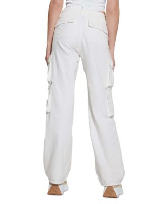 Women's Kori High Rise Wide Leg Cotton Cargo Jeans