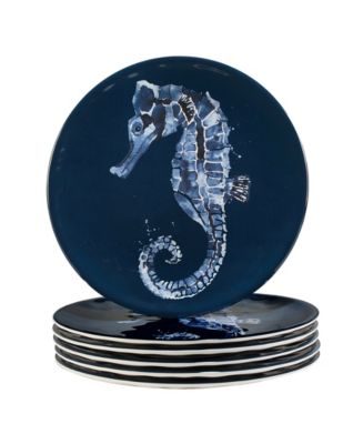 Sea Life Plate Set of 4
