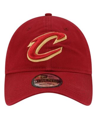 Men's Wine Cleveland Cavaliers Team 2.0 9TWENTY Adjustable Hat