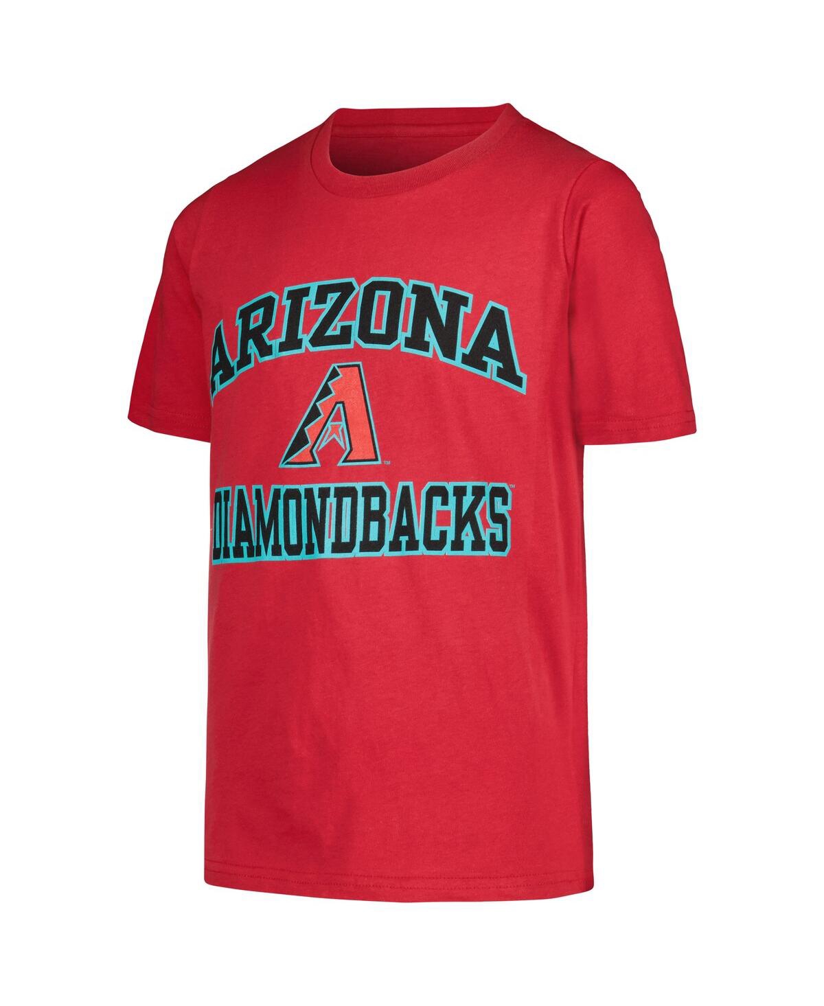 Big Boys FanaticsArizona Diamondbacks Heart & Soul T-shirt - Red