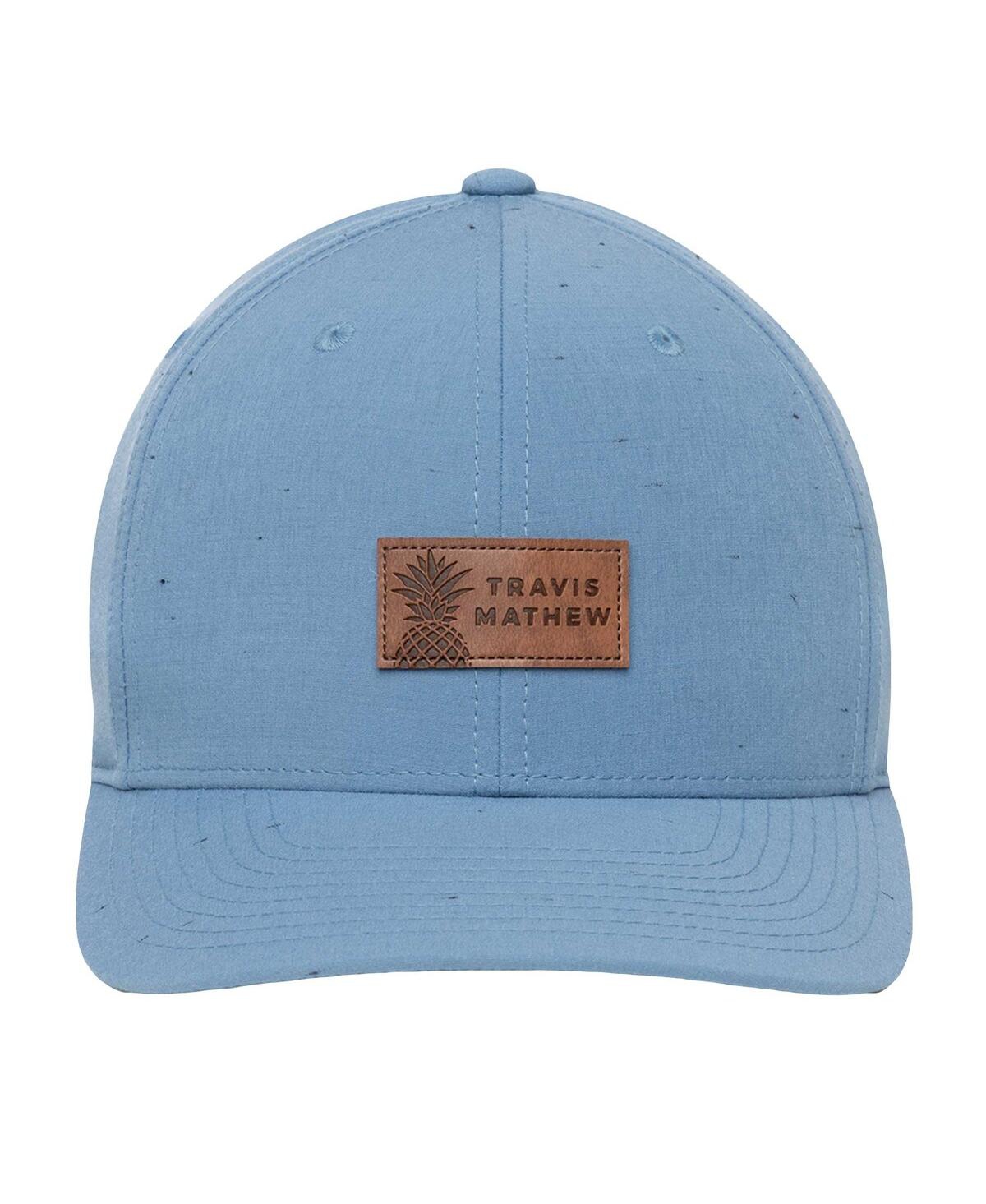 Shop Travis Mathew Youth Boys And Girls  Blue Pineapple Parade Adjustable Hat