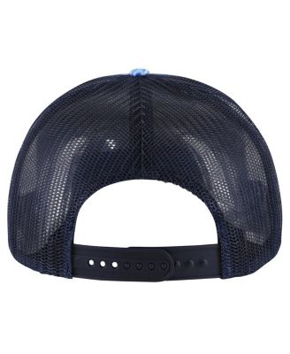 Men's Navy Boston Red Sox Tropicalia Trucker Hitch Adjustable Hat