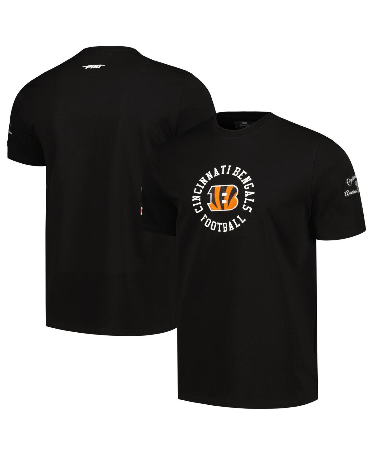 Shop Pro Standard Men's  Black Cincinnati Bengals Hybrid T-shirt