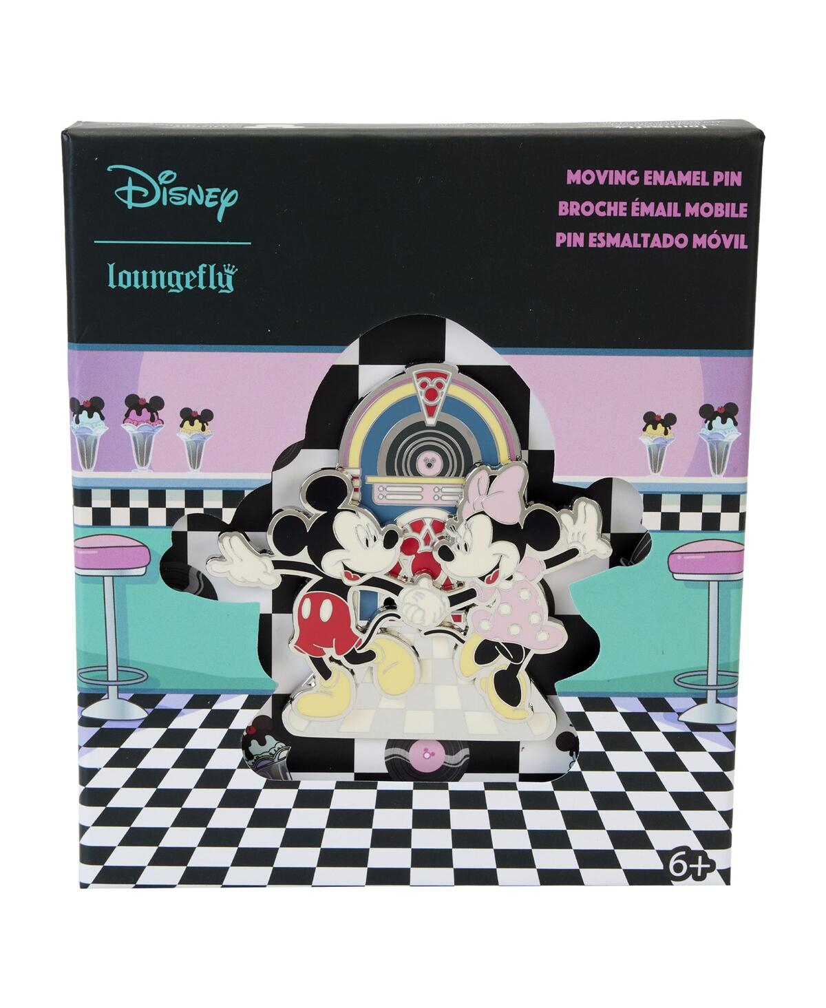 Mickey & Minnie Date Night Diner Jukebox Collector Box Moving Pin - Multi