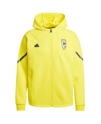 Adidas stadium jacket yellow best sale