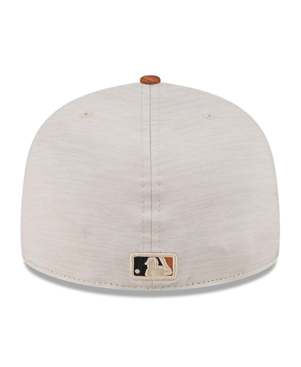 Men's New Era Brown Pittsburgh Pirates 2024 Clubhouse 59FIFTY Fitted Hat - Brown