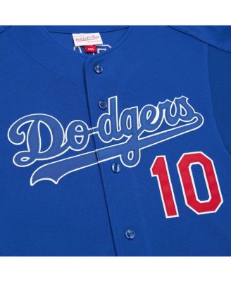 Men's Hideo Nomo Royal Distressed Los Angeles Dodgers Cooperstown Collection 2004 Batting Practice Jersey