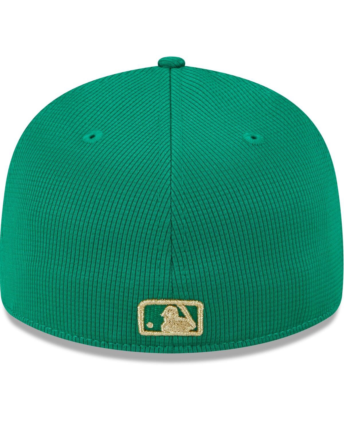 Shop New Era Men's  White, Green Pittsburgh Pirates 2024 St. Patrick's Day Low Profile 59fifty Fitted Hat In White,green