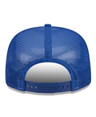 Men's White, Royal New York Giants Banger 9FIFTY Trucker Snapback Hat