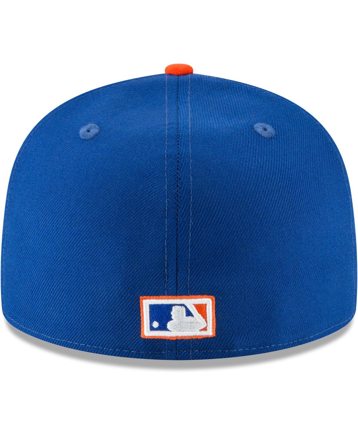 New Era Blue New York Mets Cooperstown Collection Wool 59fifty Fitted Hat In Blue