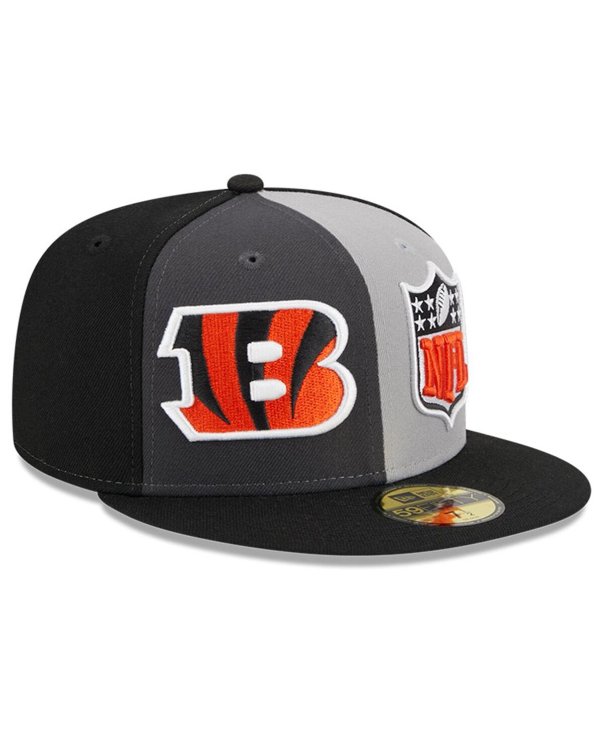 Men's New Era Black Cincinnati Bengals 2023 Sideline 59FIFTY Fitted Hat - Black