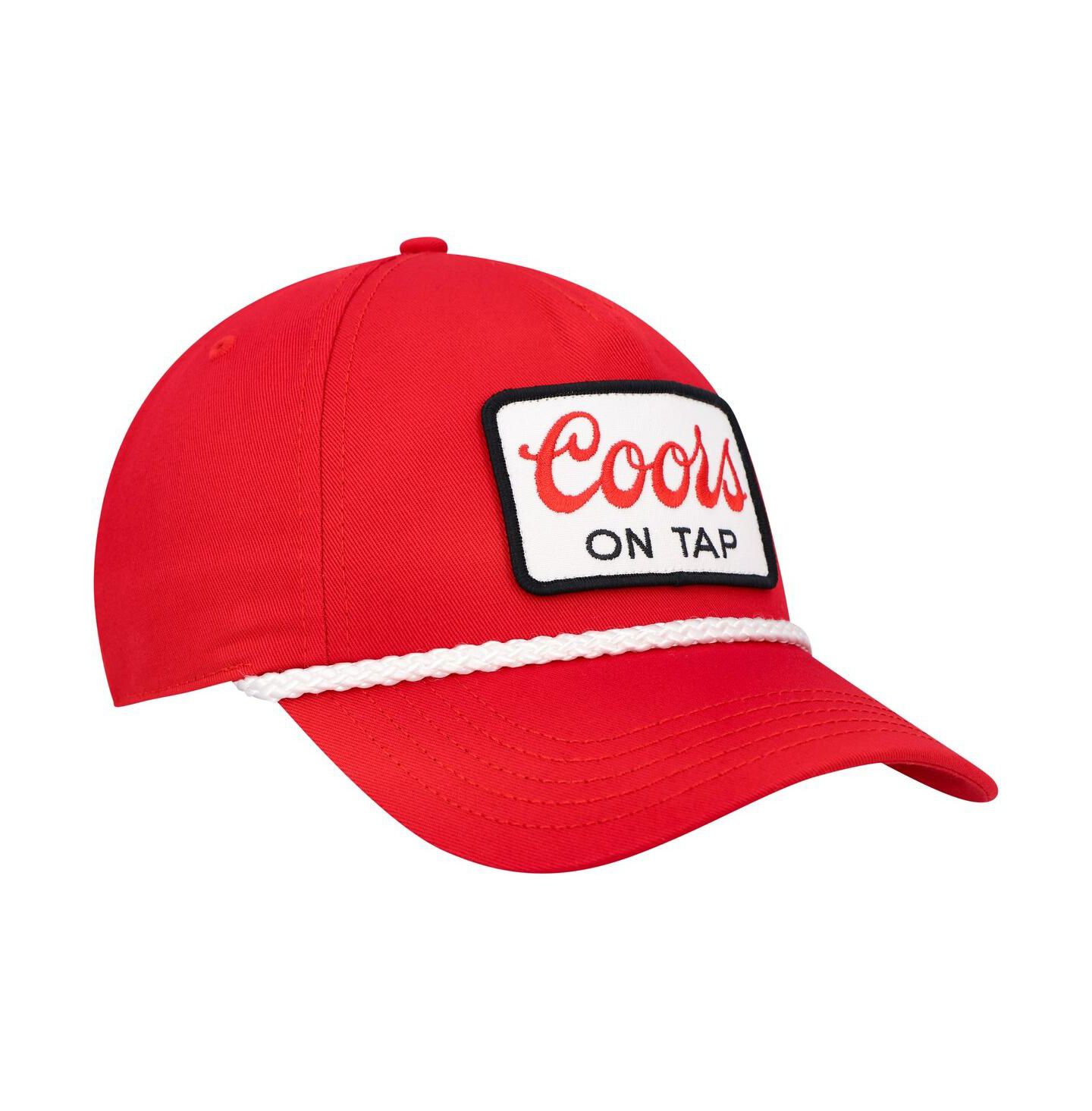 Мужская кепка American Needle Red Coors Roscoe Adjustable Hat — фото 4