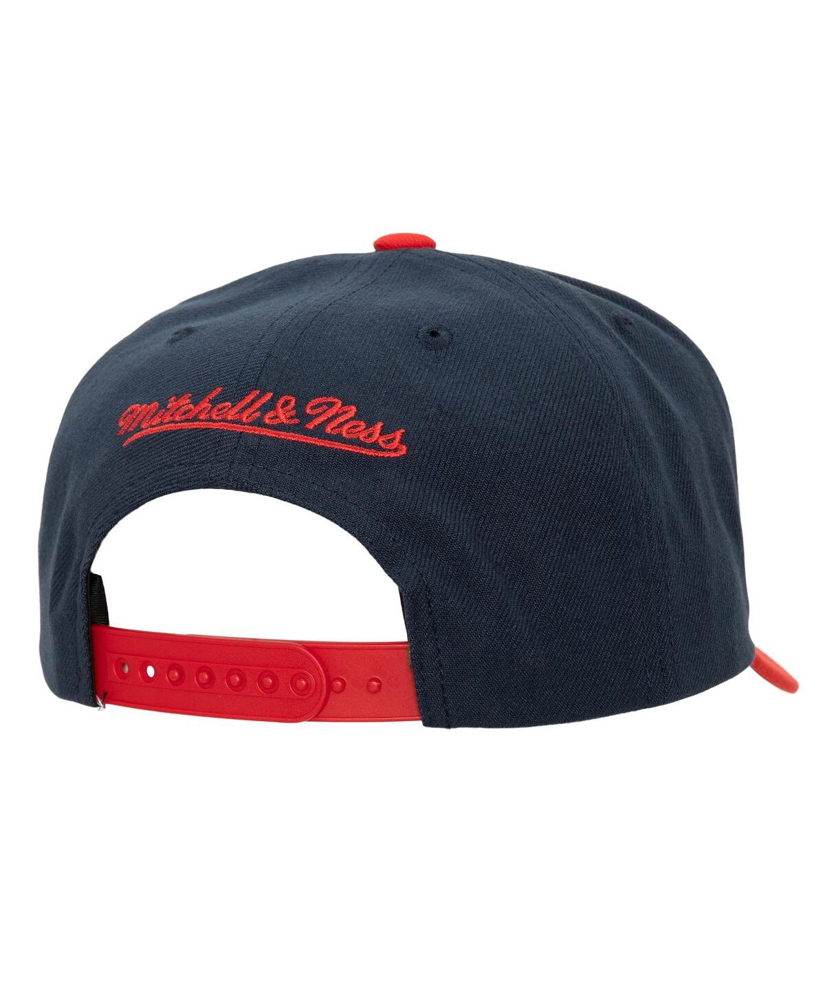 Men's Mitchell & Ness Red New Orleans Pelicans Soul Xl Logo Pro Crown Snapback Hat - Red