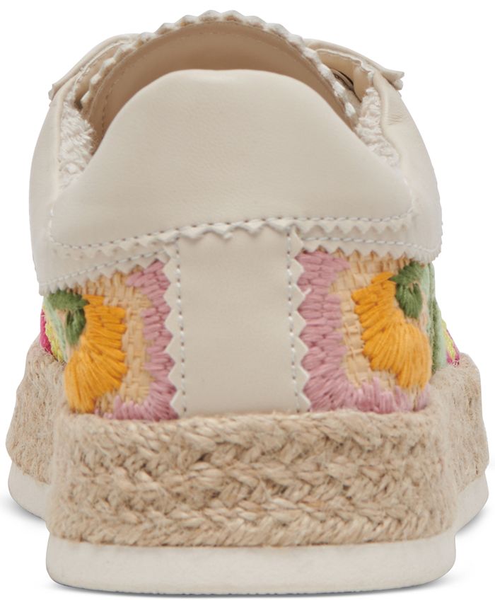 espadrille lace up sneakers