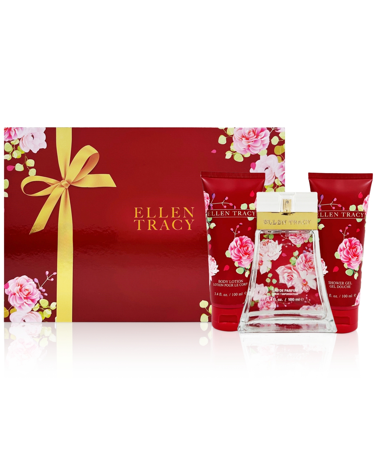 Ellen Tracy 3-pc. Classic Floral Sensational Eau De Parfum Gift Set In No Color