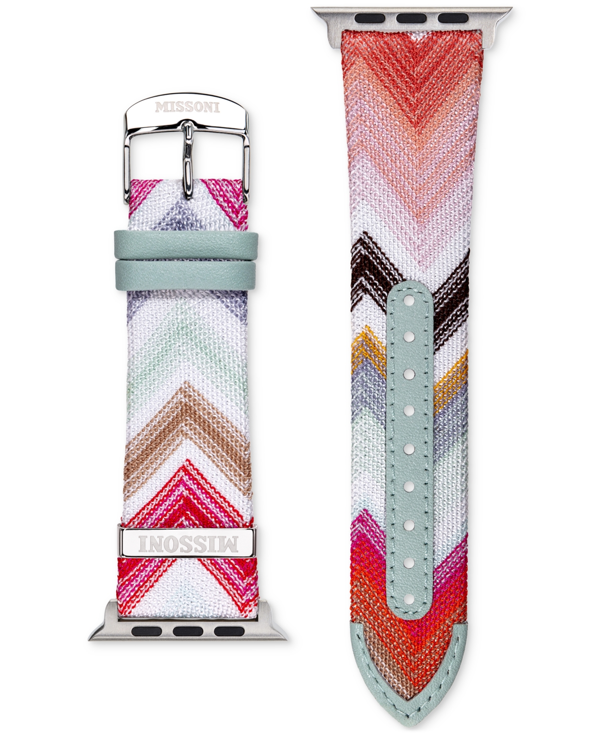 Missoni Multicolor Zigzag Fabric Strap For Apple Watch 42/44/45mm