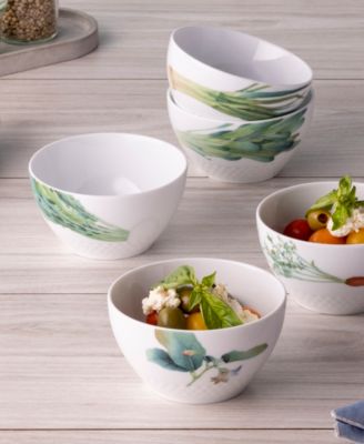 Kyoka Shunsai Set of 6 Bowls, 4.25", 12 oz.