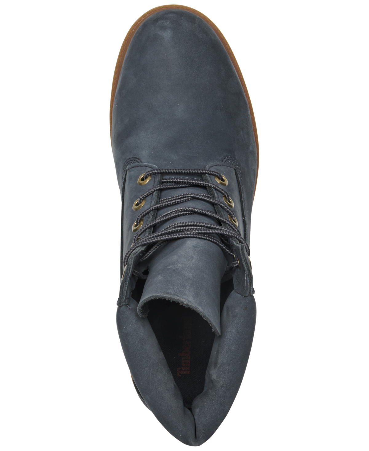 Shop Timberland Men's Premium Water-resistant Boots From Finish Line In Dark Blue Nubuck