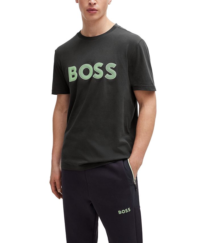 Boss mesh top crew sweatshirt