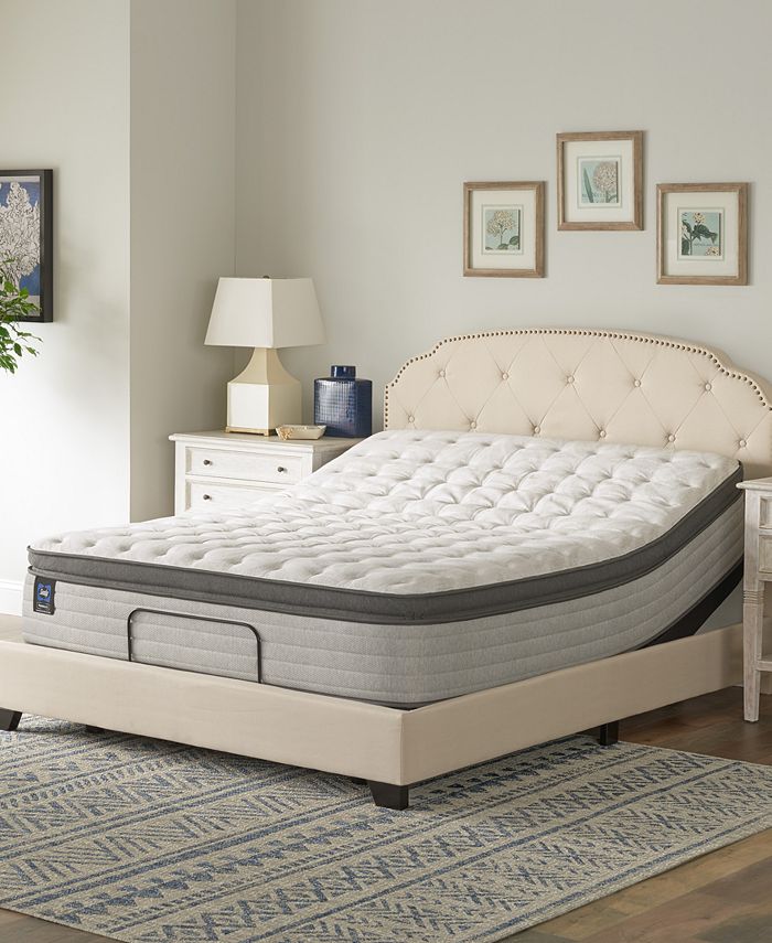 Sealy Posturepedic Ridley 14" Soft Euro Pillowtop Mattress Split