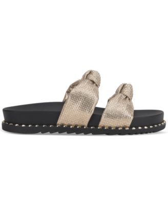 Women's Caralyna Rhinestone Knotted Footbed Sandals