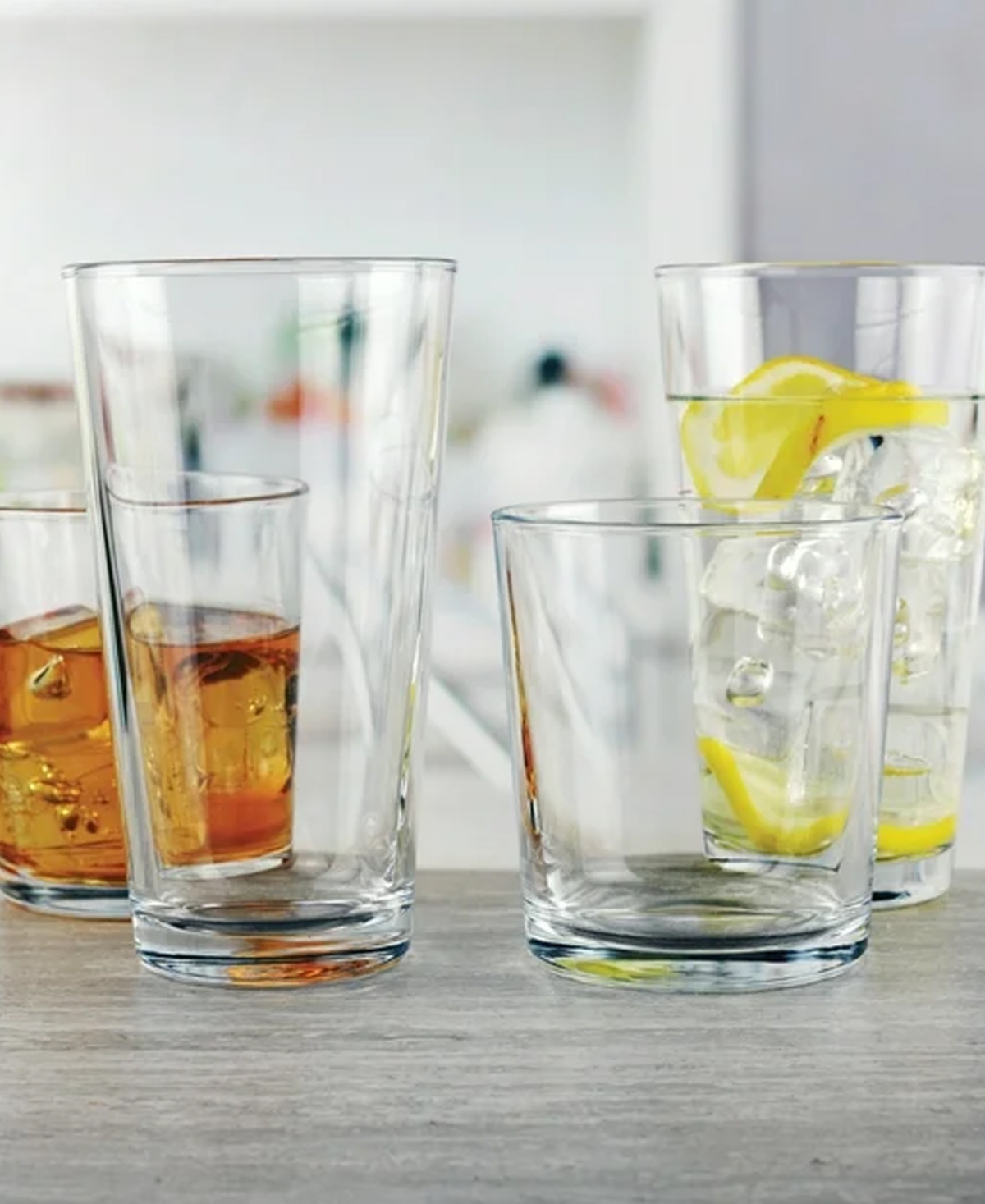 Circleware Simple Home 16 Pc Entertaining Set In Clear